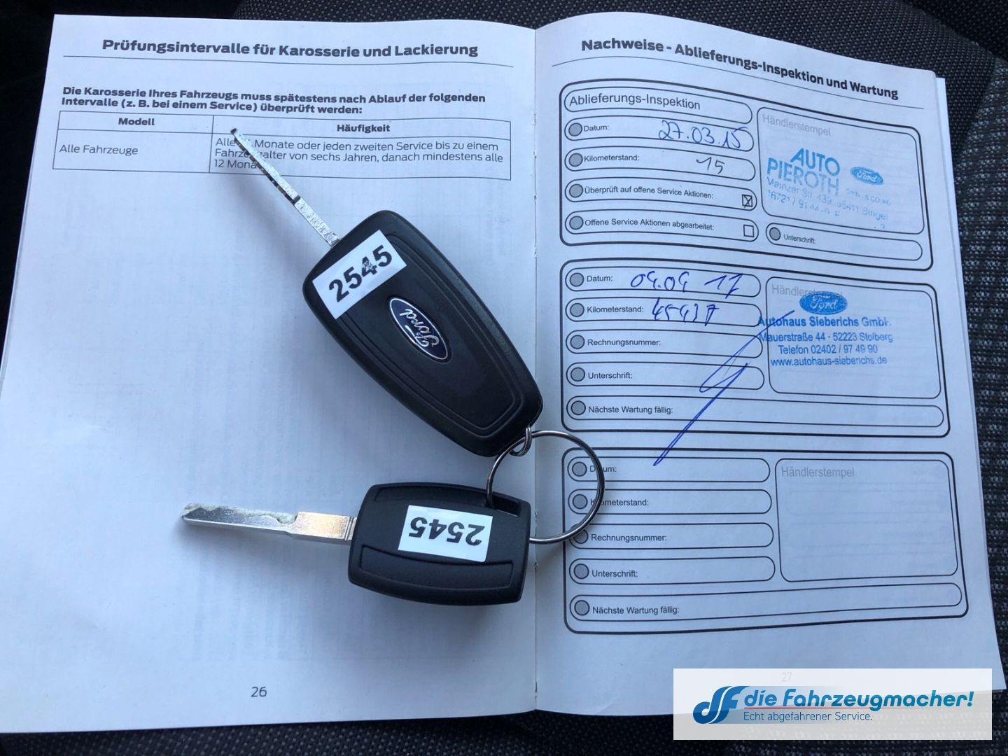 Fahrzeugabbildung Ford Transit Custom Kombi 300 L1 2.2 TDCi *2545