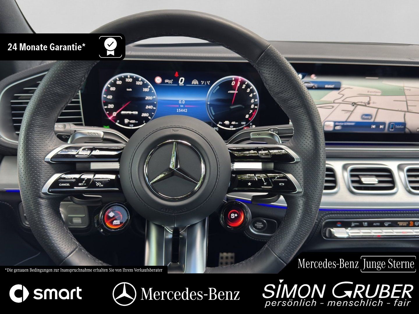 Fahrzeugabbildung Mercedes-Benz GLE 53 4M Hybrid AMG Pano Sitzklima Massage Burm