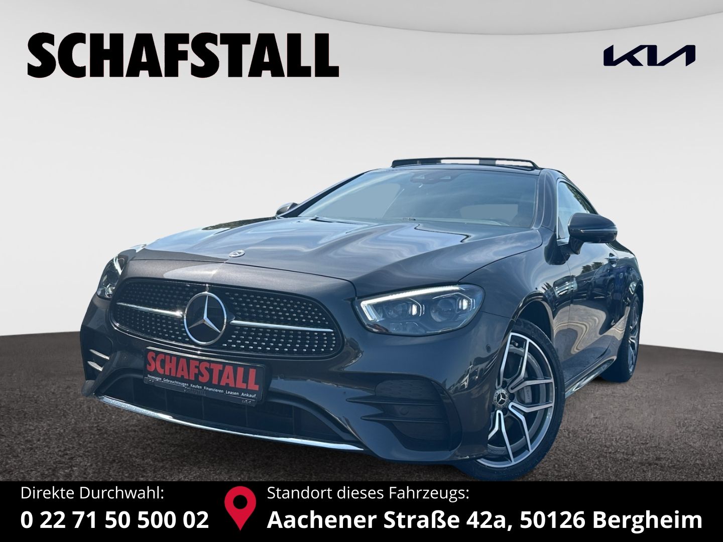 Mercedes-Benz E 400 d Coupe 4Matic AMG Line Panorama Multibeam