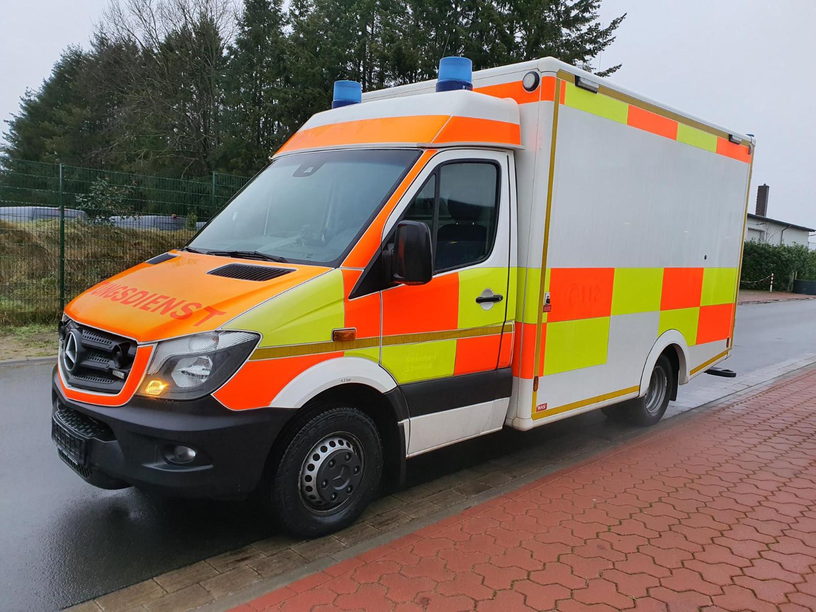 Mercedes-Benz Sprinter 519 CDI RTW Koffer WAS Klima Tempomat