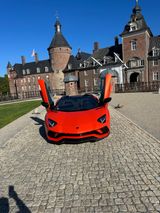 Lamborghini Aventador S  Roadster mit Garantie arancio argos - Lamborghini Aventador: Cabrio