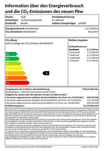 Audi A1 allstreet 30 TFSI S-tronic LED+/CarPlay/SHZ/P