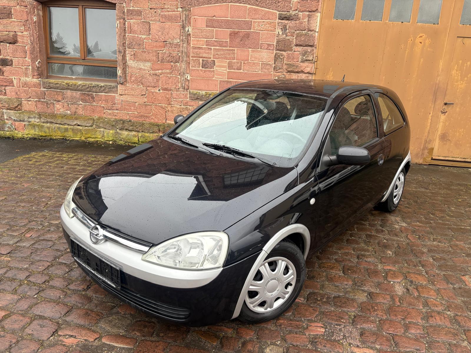 Opel Corsa 1.2 Black & Silver Service NEU