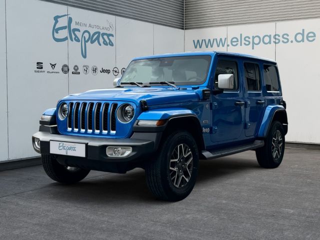 Jeep Wrangler Sahara PHEV SHZG NAVI AHK Vorb. LED KAM