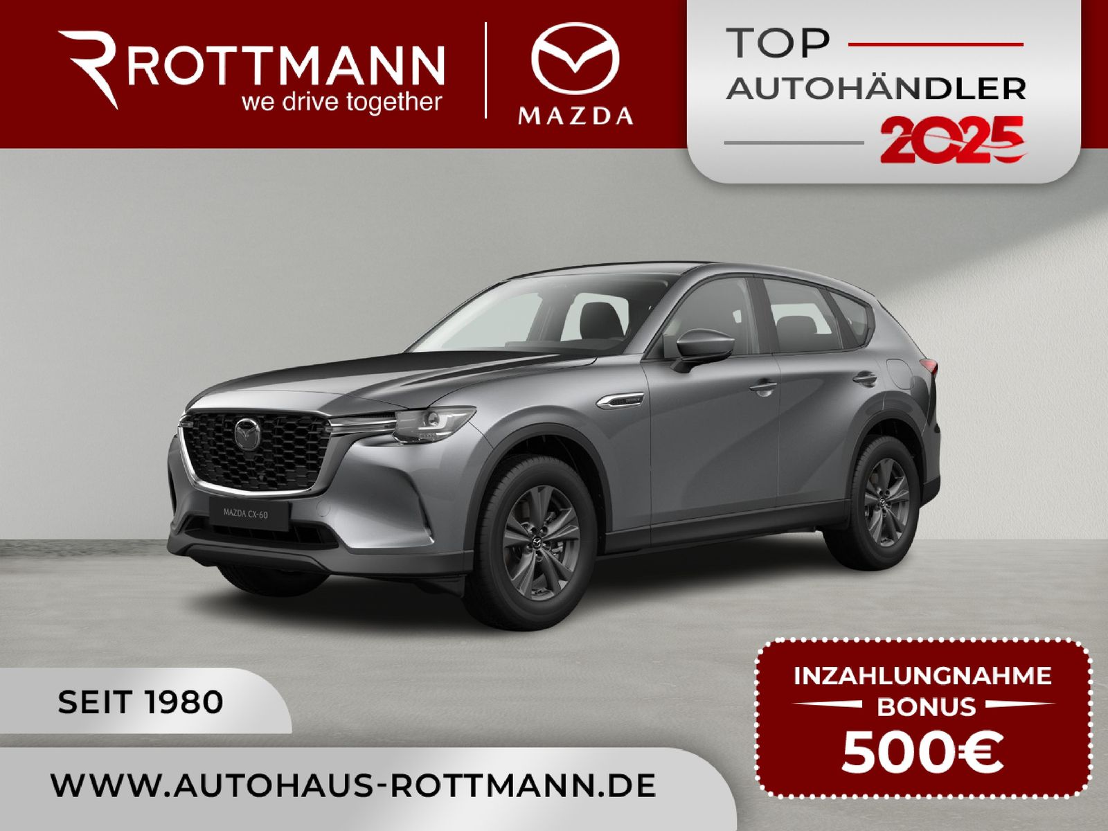 Mazda CX-60 2026 Plug-In PHEV 327ps Aut.AWD PRIME-Line