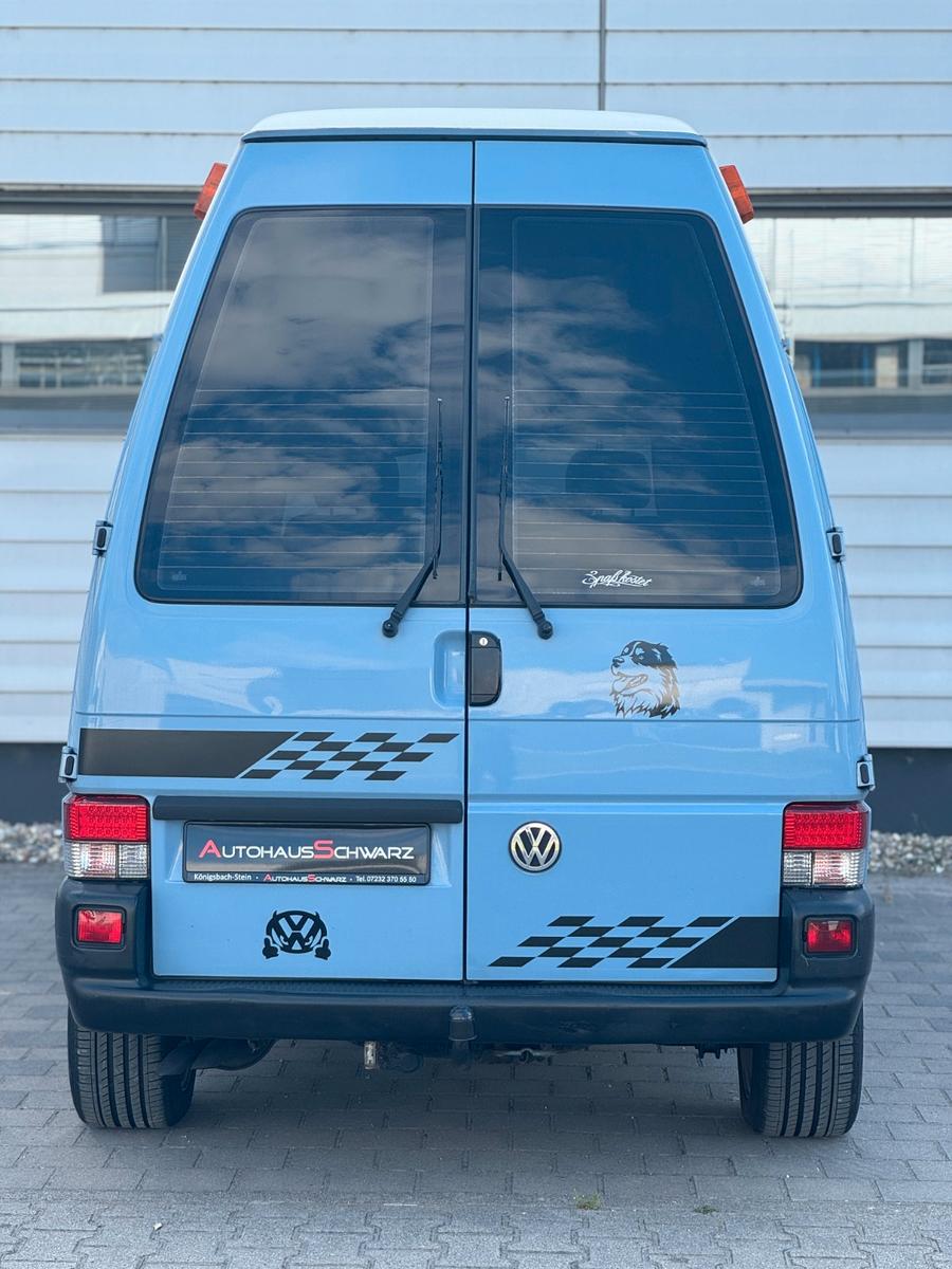 Volkswagen T4 2.4d WoMo AHK Alu Leder Rampe Hoch+Lang