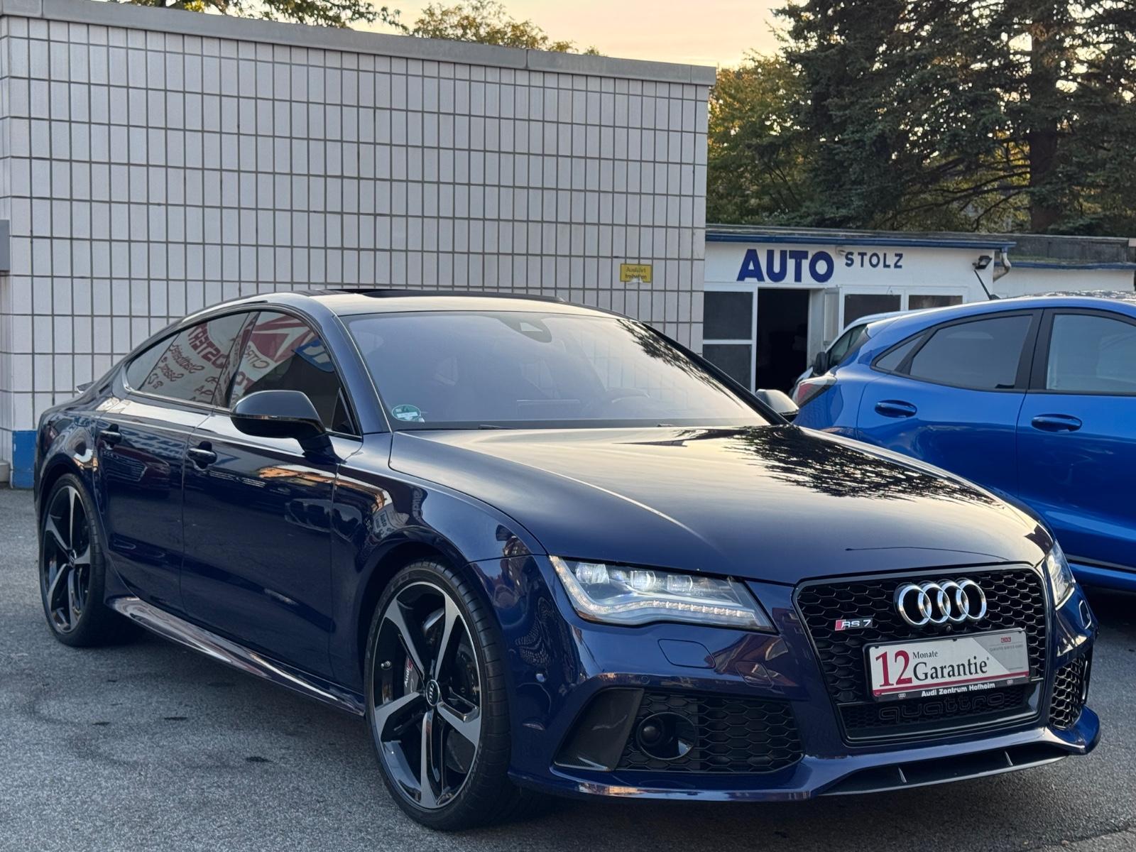 AUDI RS7 SPORTBACK 4.0 V8 TFSI 560ch QUATTRO - FREINS CÉRAMIQUE - PACK CARBONE - BANG & OLUFSEN - TOIT OUVRANT - CAMÉRA 360°