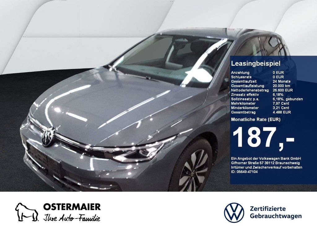 Volkswagen Golf VIII GOAL 2.0TDI 150PS DSG NP.45T AHK.KAMER