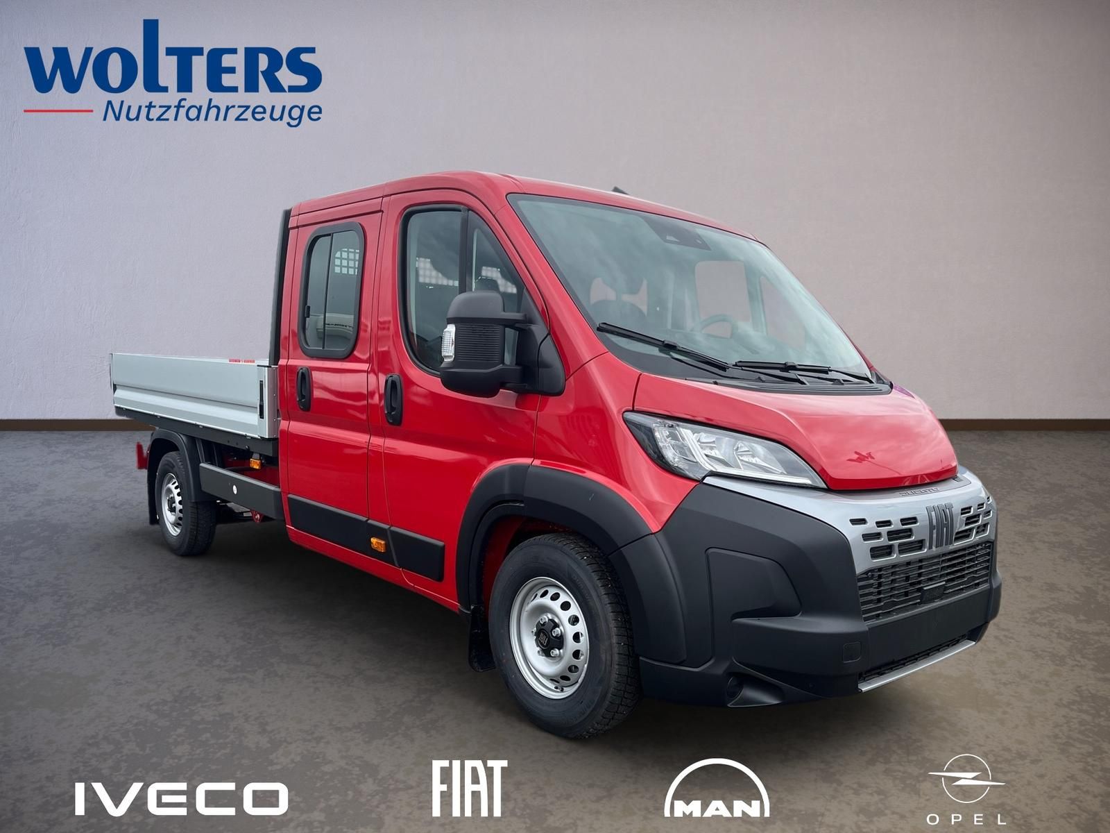 Fahrzeugabbildung Fiat Ducato Maxi L3 Doka Pritschenwagen 140 MT6