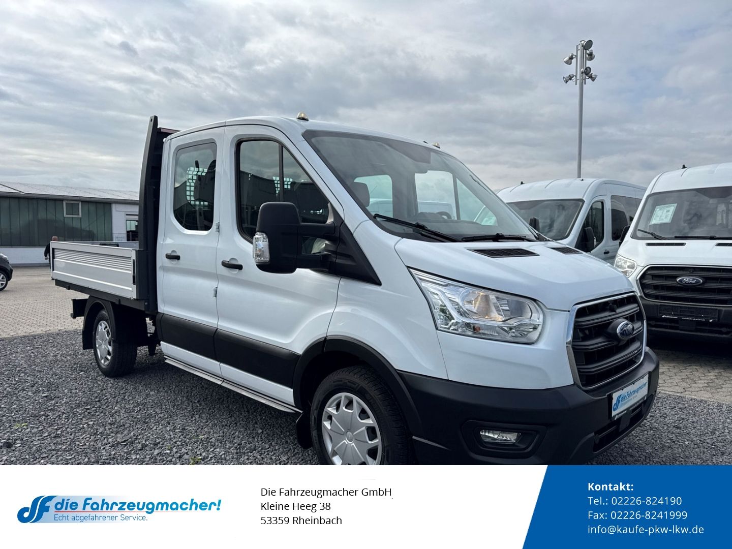 Fahrzeugabbildung Ford Transit Pritsche 310 L2 Doppelkabine Trend AHK D