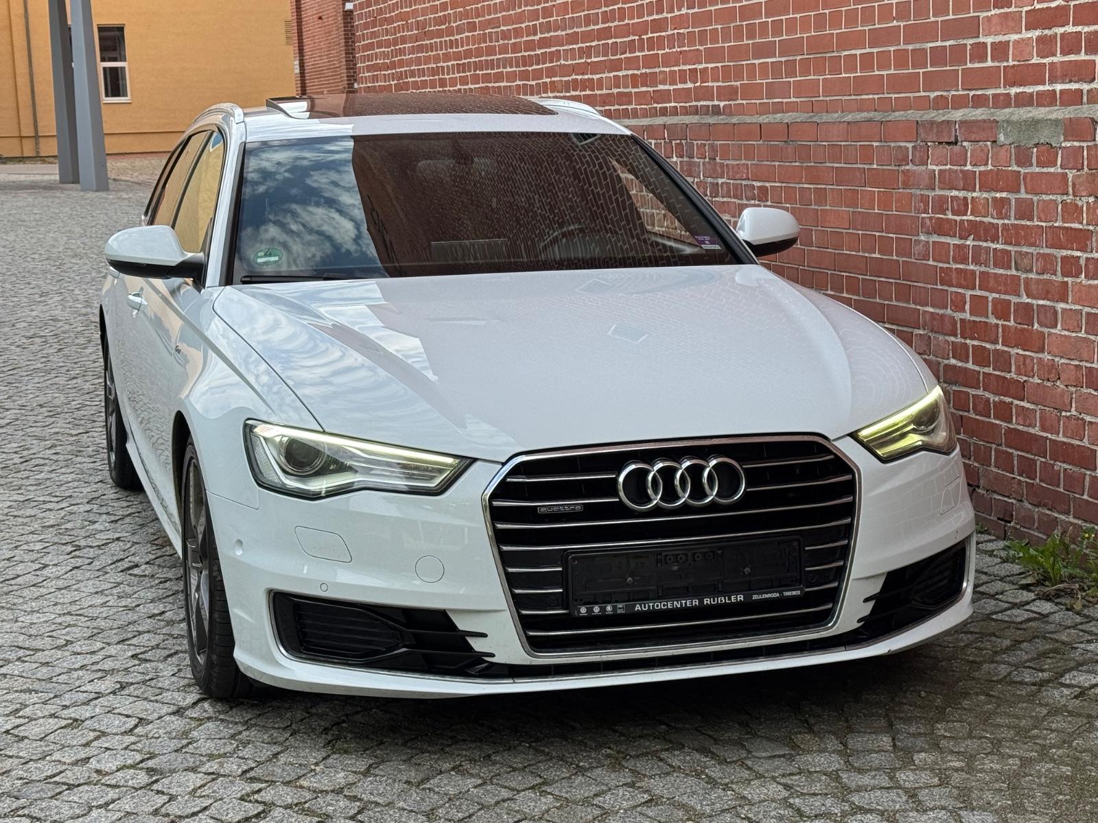 Audi A6 Avant S-line 3.0 TDI 218ch - Toi ouvrant panoramique - Alcantara - Carnet entretien - Pneus toutes saisons - Hayon éléctrique