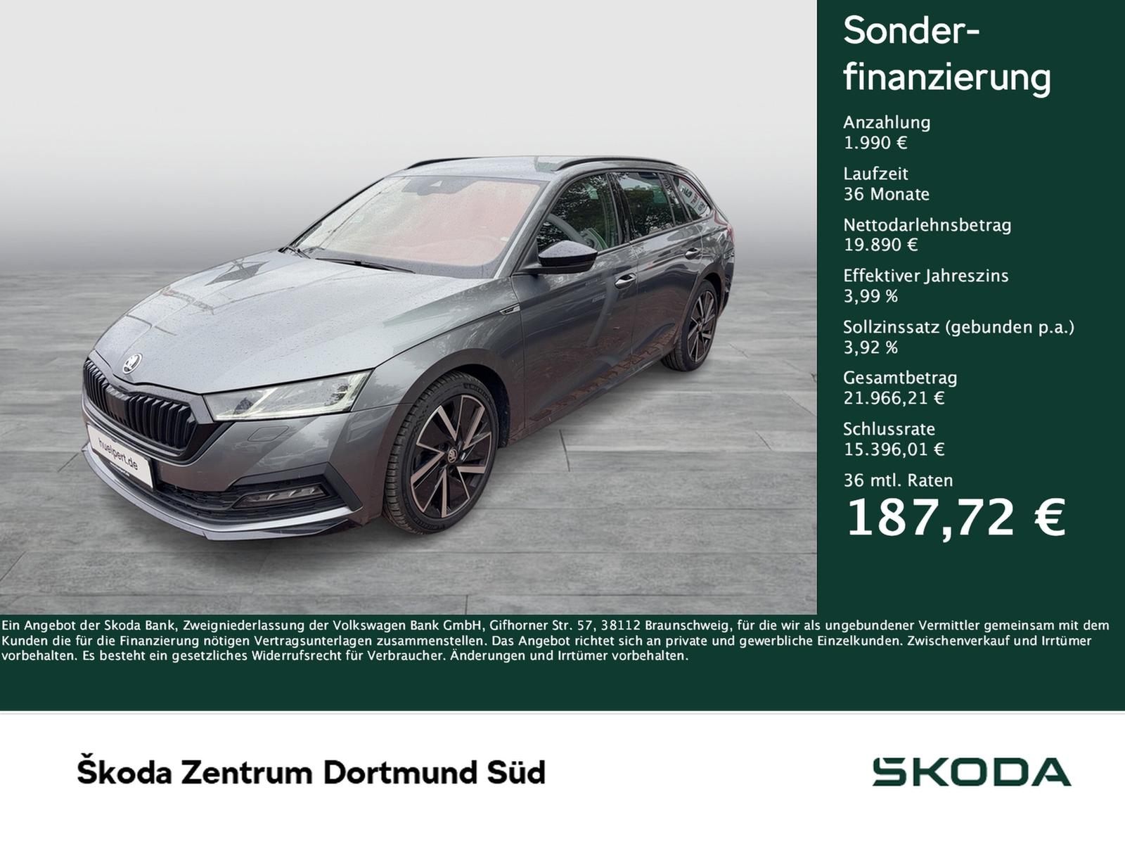 Skoda Octavia Combi 2.0 SPORTLINE ACC LM18 HEADUP NAVI