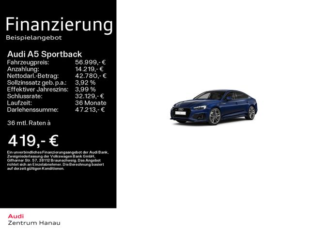 Audi A5 Sportback 45 TFSI quattro S-LINE*MATRIX*AHK*V