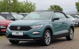 Volkswagen T-Roc Cabrio 1.0 TSI/SHEFT/BT/ALLWETTER/KLIMA - mit Benzin-Antrieb: Grün, Cabrio