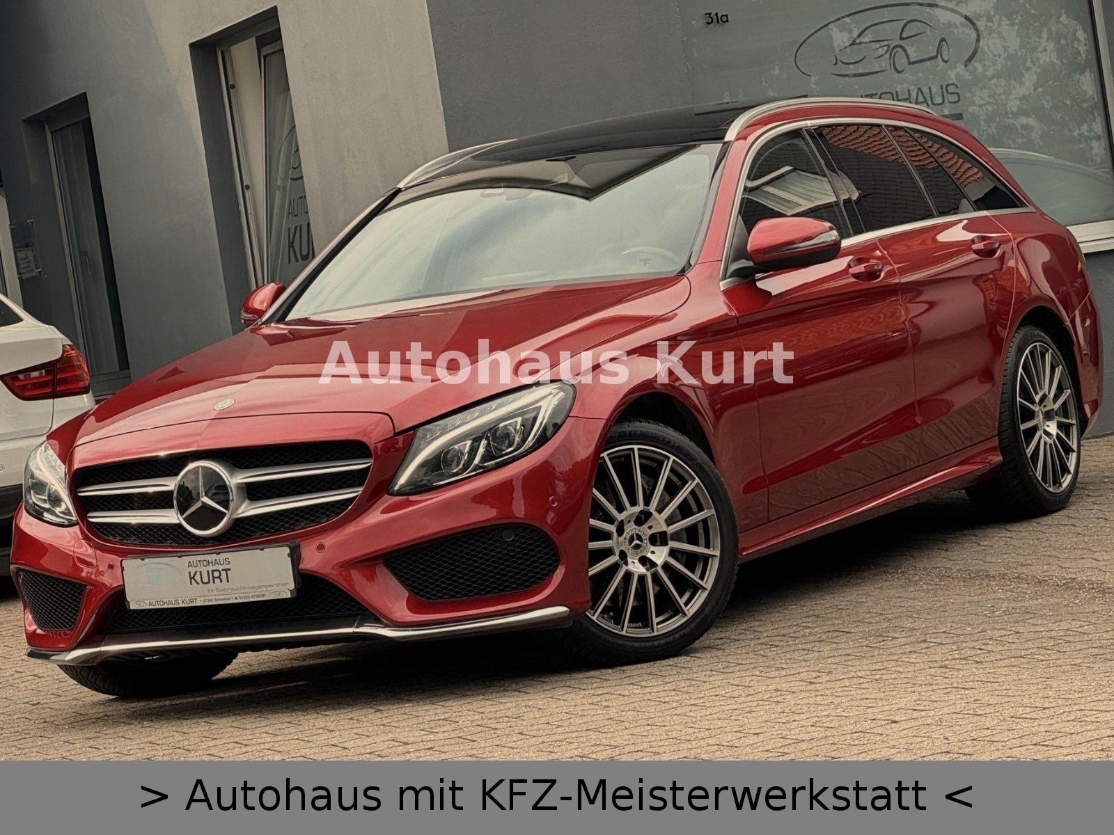 Mercedes-Benz C 250 d T AMG-LINE|PANO|KAMERA|ACC|BURM|TÜV NEU|