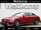 Mercedes-Benz C 250 AMG+LED+Navi+Totwinkel+Parktronik+Sitzh. - Mercedes-Benz: Rot