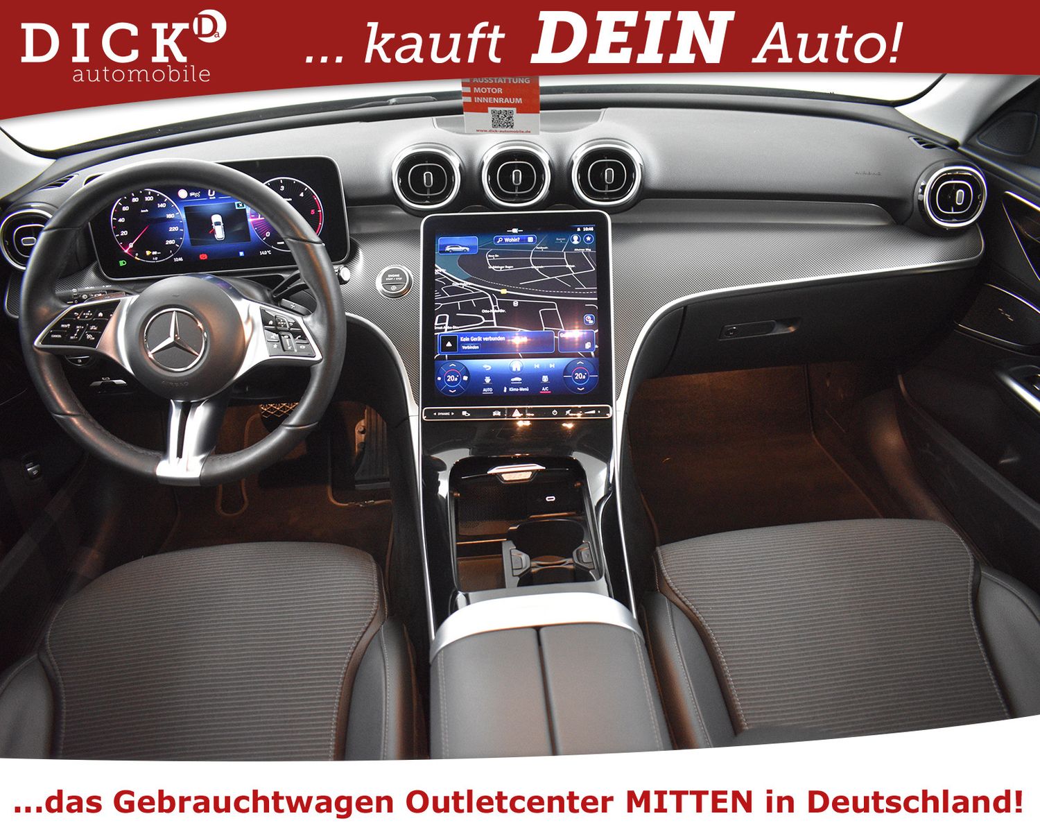 MERCEDES-BENZ C200d T 2X Avantg NIGHT+MULTIKO+MASS+AHK+KAM+ACC - Image 8