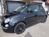Fiat 500 1.2 Lounge + schwarz + TÜV neu + ... - Fiat 500: Schwarz