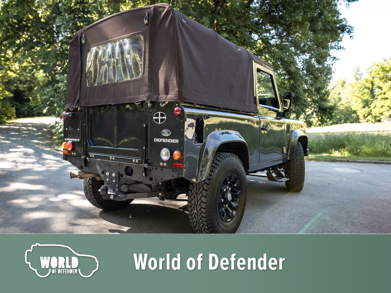 Fahrzeugabbildung Land Rover Defender 90 Soft Top
