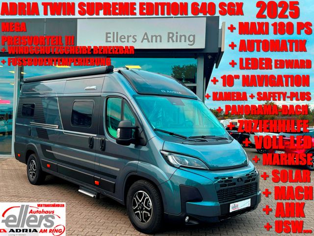 Adria TWIN SUPREME EDITION 640 SGX AUTO LEDER NAVI AHK