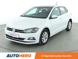 Volkswagen Polo 1.0 TSI Highline Aut.*NAVI*ACC*CAM*PDC*SHZ* - : Weiß, Panorama-Dach, Kleinwagen