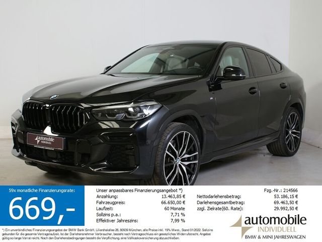 BMW X6 xDr 40dA M Sport Individal ACC H&amp;K AHK 22Zoll