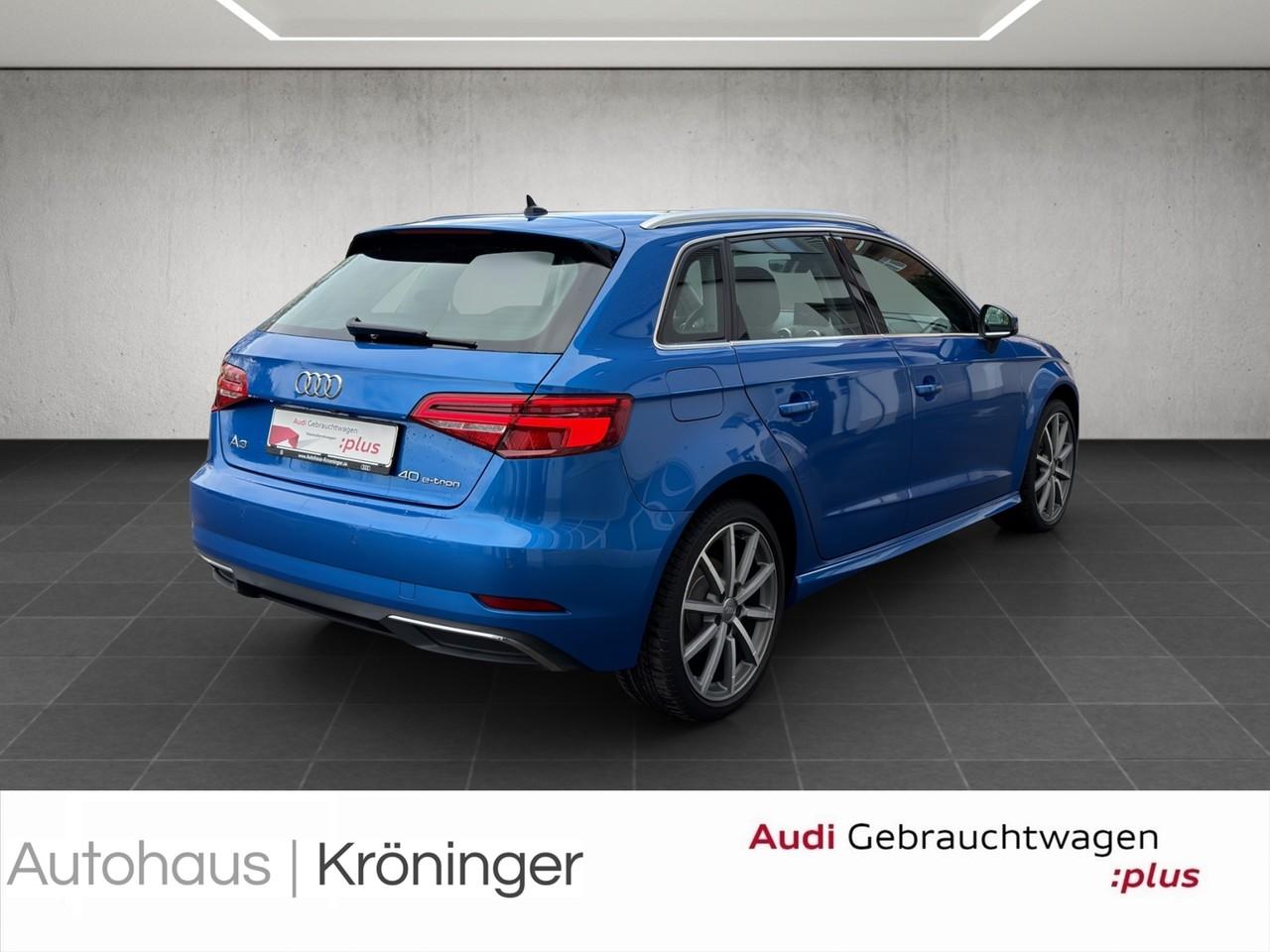 Audi A3 Sportback 40 e-tron design AHK ACC Kamera