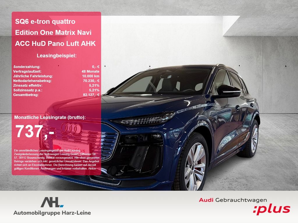 Audi SQ6 e-tron quattro Edition One Matrix Navi ACC H