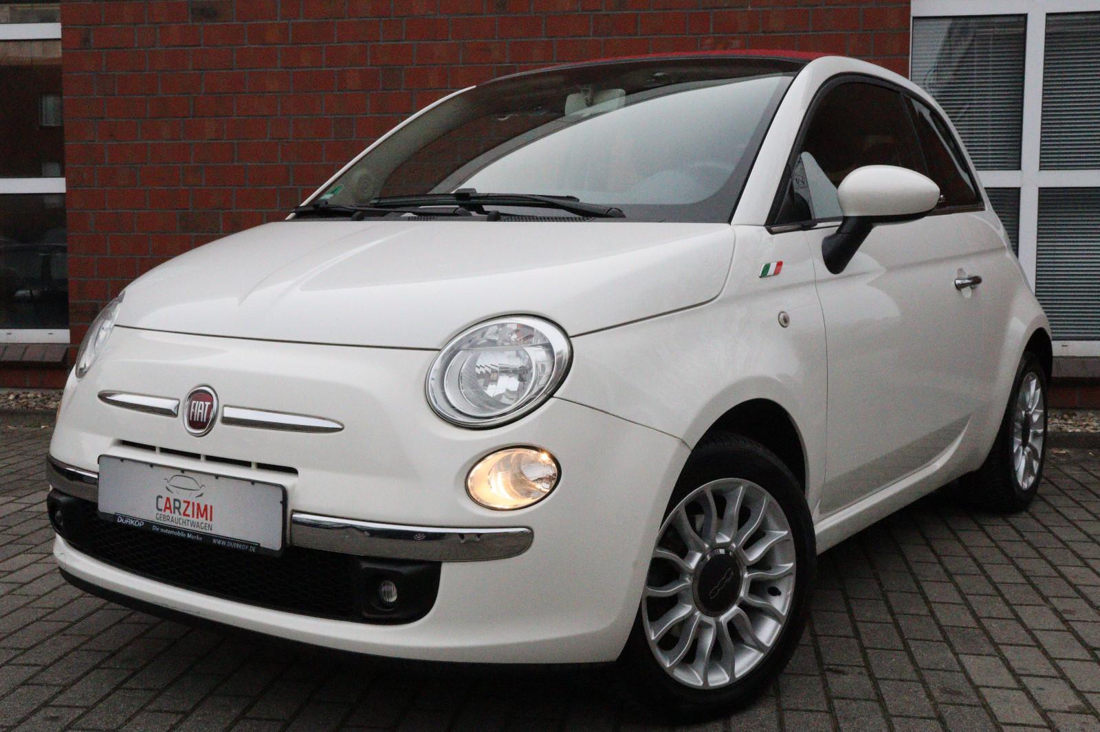 Fiat 500C 1.4 Lounge Leder Klima 1.Hand