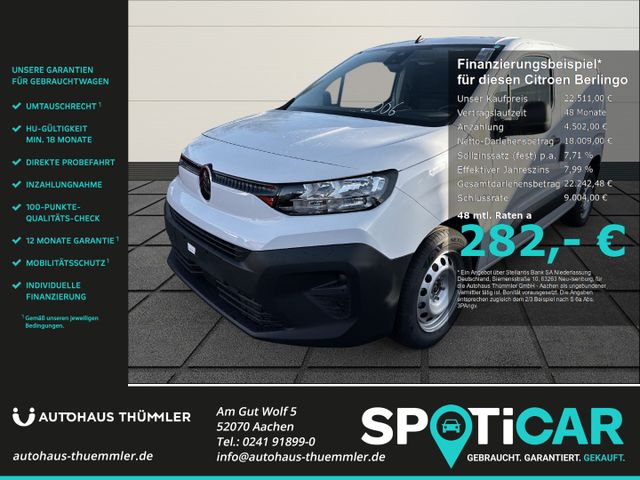 Citroën Berlingo Kasten L1H1 1.5 BlueHDi 100 FAP EU6e di