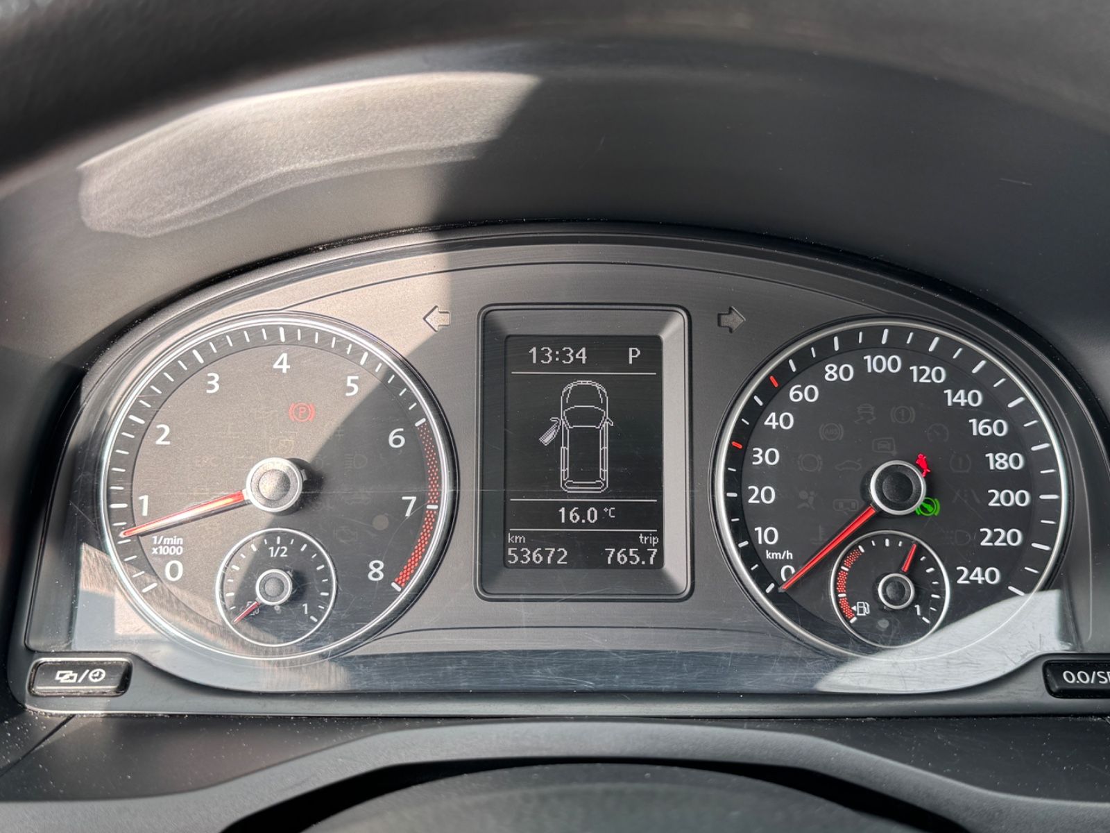 Volkswagen Caddy Maxi Kombi CNG Automatik 1. Hand 5-Sitzer foto 11