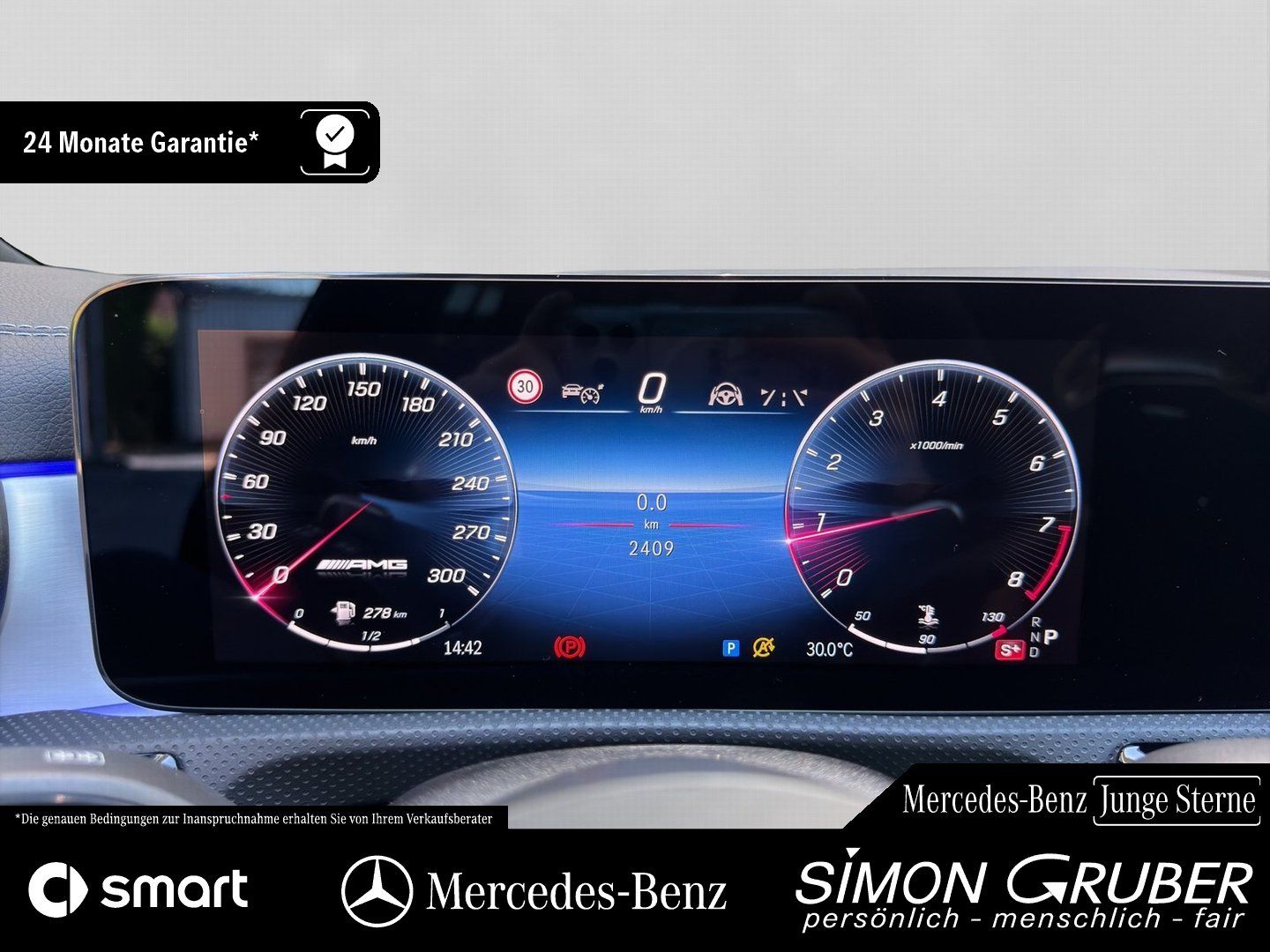 Fahrzeugabbildung Mercedes-Benz CLA 45 S 4M+ SB AMG Perfo Leder Aero Driver HUD