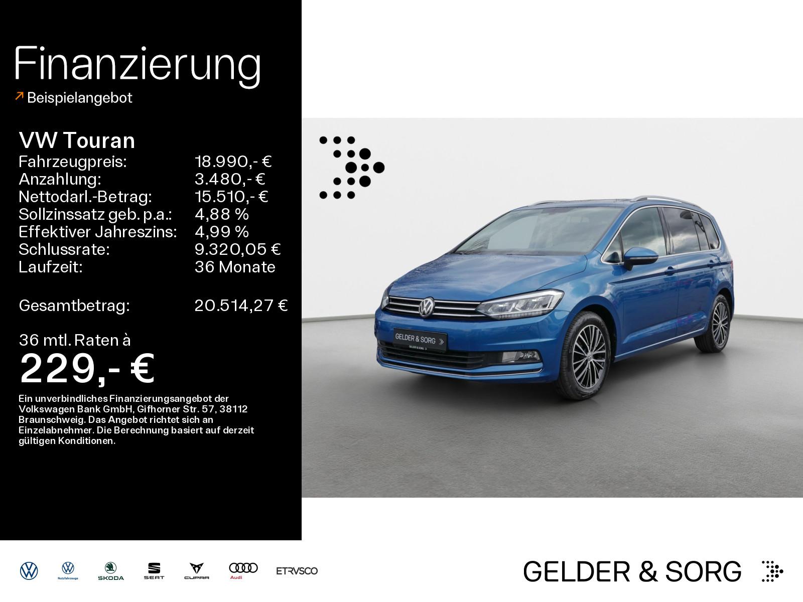 Volkswagen Touran Highline 2.0 TDI LED*Navigation*ACC*Pano