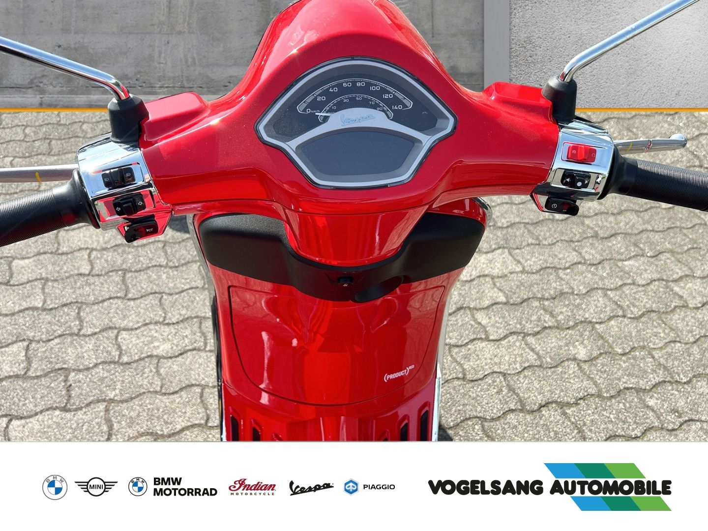 Fahrzeugabbildung Vespa Primavera 50 Product RED, Sondermodell, I-Get, V