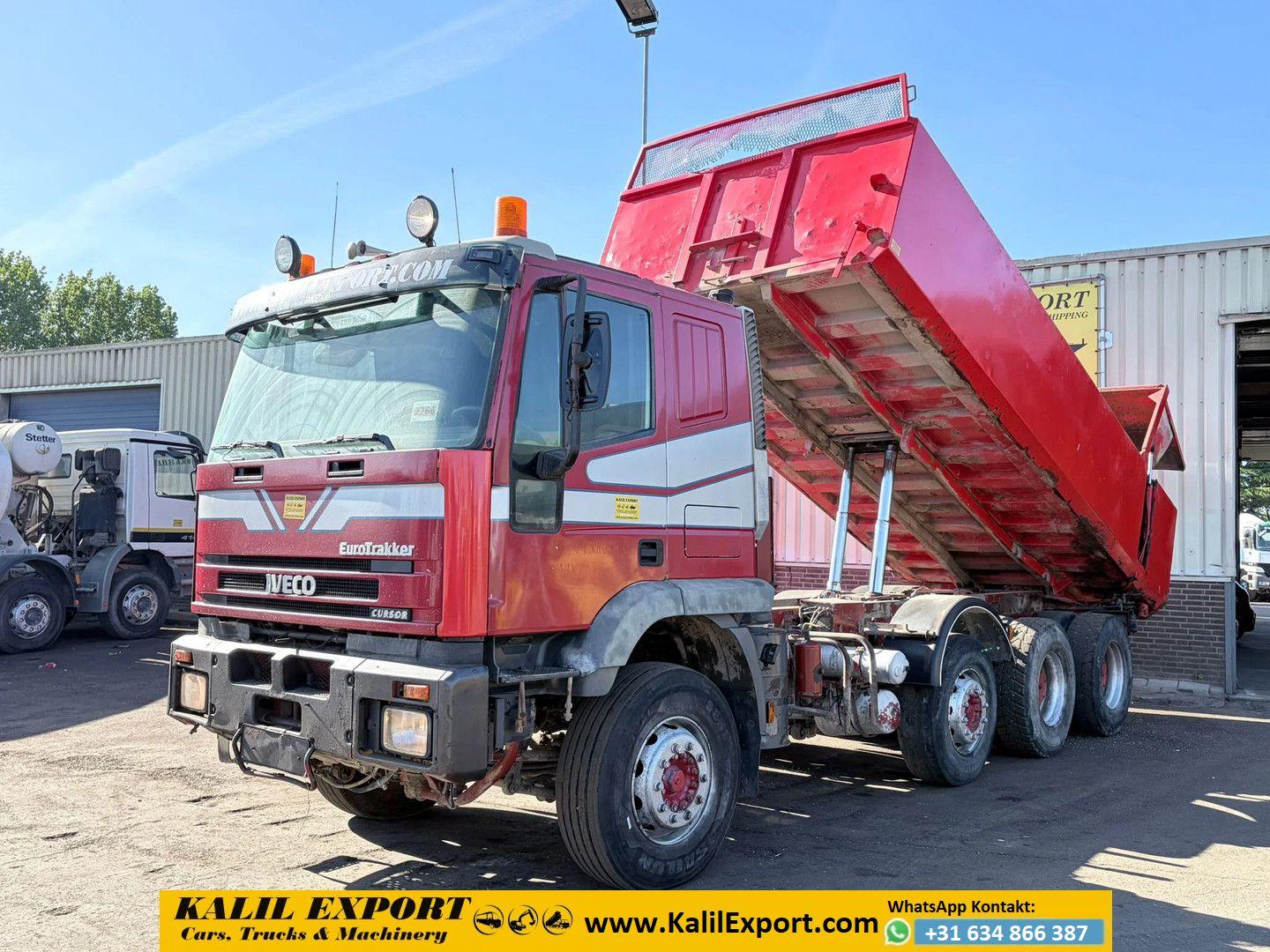 Iveco Eurotrakker 340 -E44H Kipper 8x4 Full Steel Susp