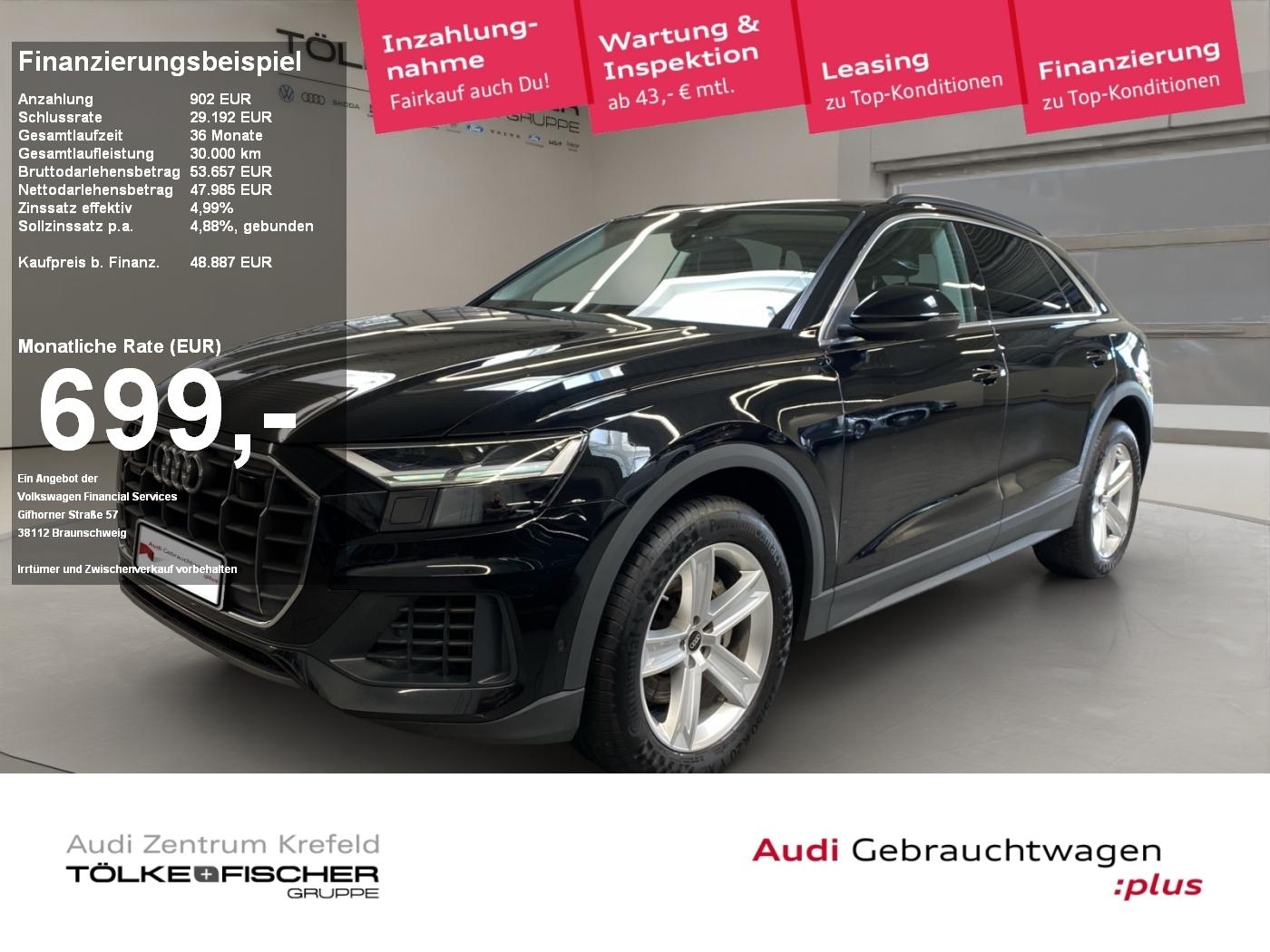 Audi Q8 55 3.0 TFSI quattro ACC AUT Leder Navi 360 LM