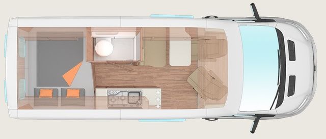 Weinsberg CaraTour 600 MQ FORD - Rahmenfenster, Lithium