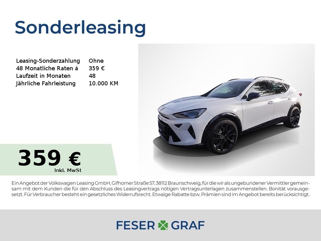 Cupra Formentor VZ 2.0 TSI Black Edition 4D DSG AHK