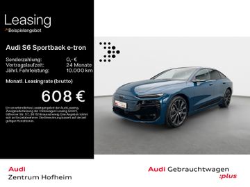 Audi Leasingangebot: Audi S6 Sportback e-tron S line edition one*Air*B&O*A