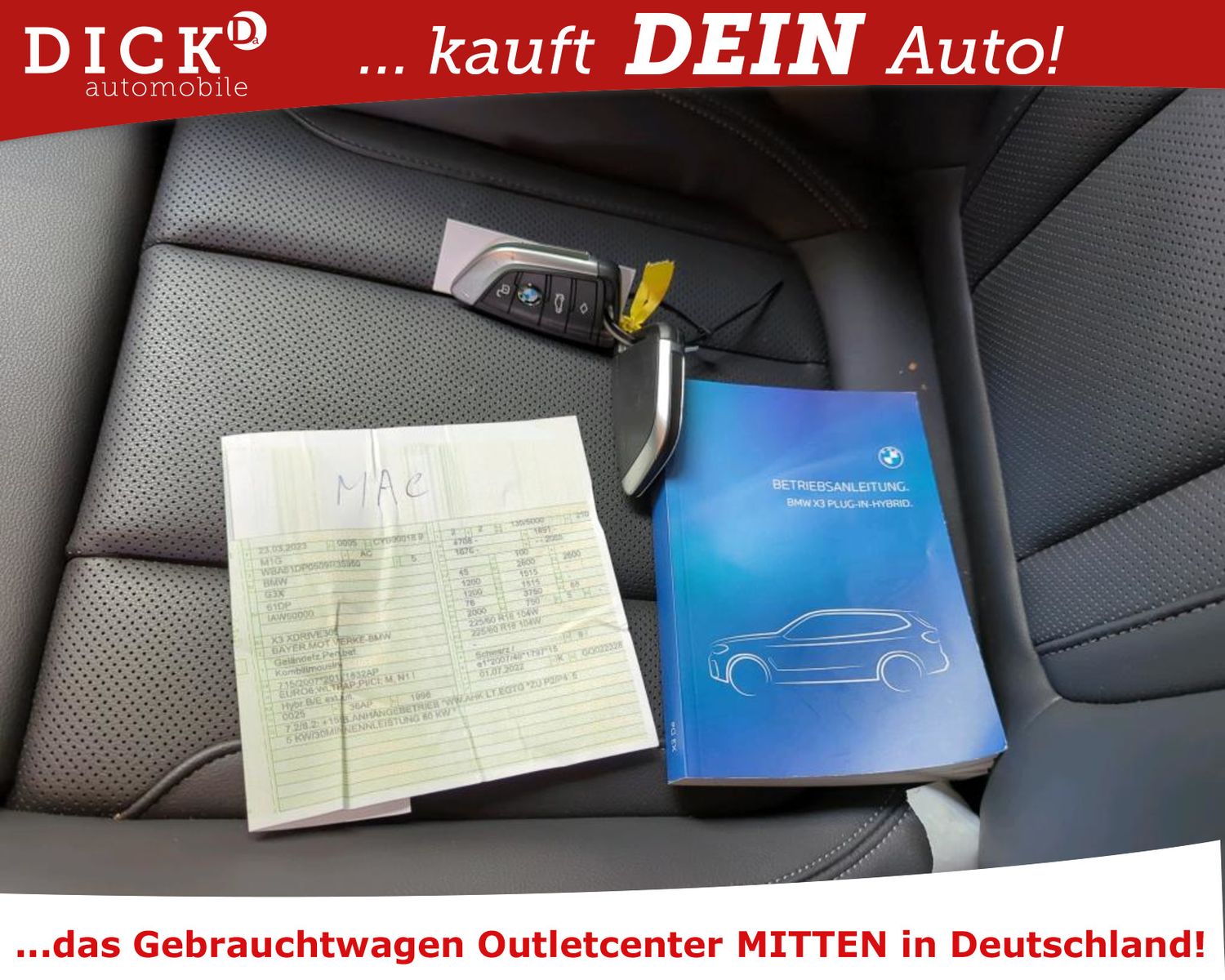 Fahrzeugabbildung BMW X3 xDrive 30e Aut. ACC/VIRTU/LED/NAVI/HiFi/RFK/8