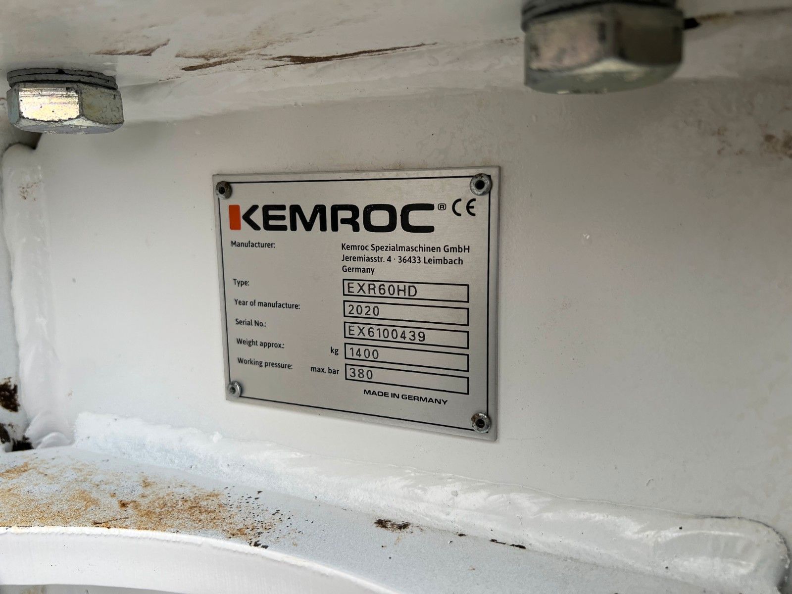 Fahrzeugabbildung Andere KEMROC EXR 60 HD Flächenfräse / MS10 / 2020