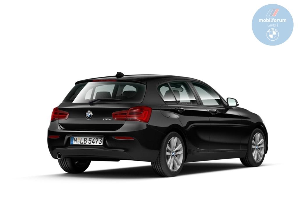 BMW 118 d Sport Line Navi Prof AHK Sportsitze LED