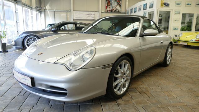 Porsche 996 Carrera 2 Cabrio Vollleder, Schalter, Xenon