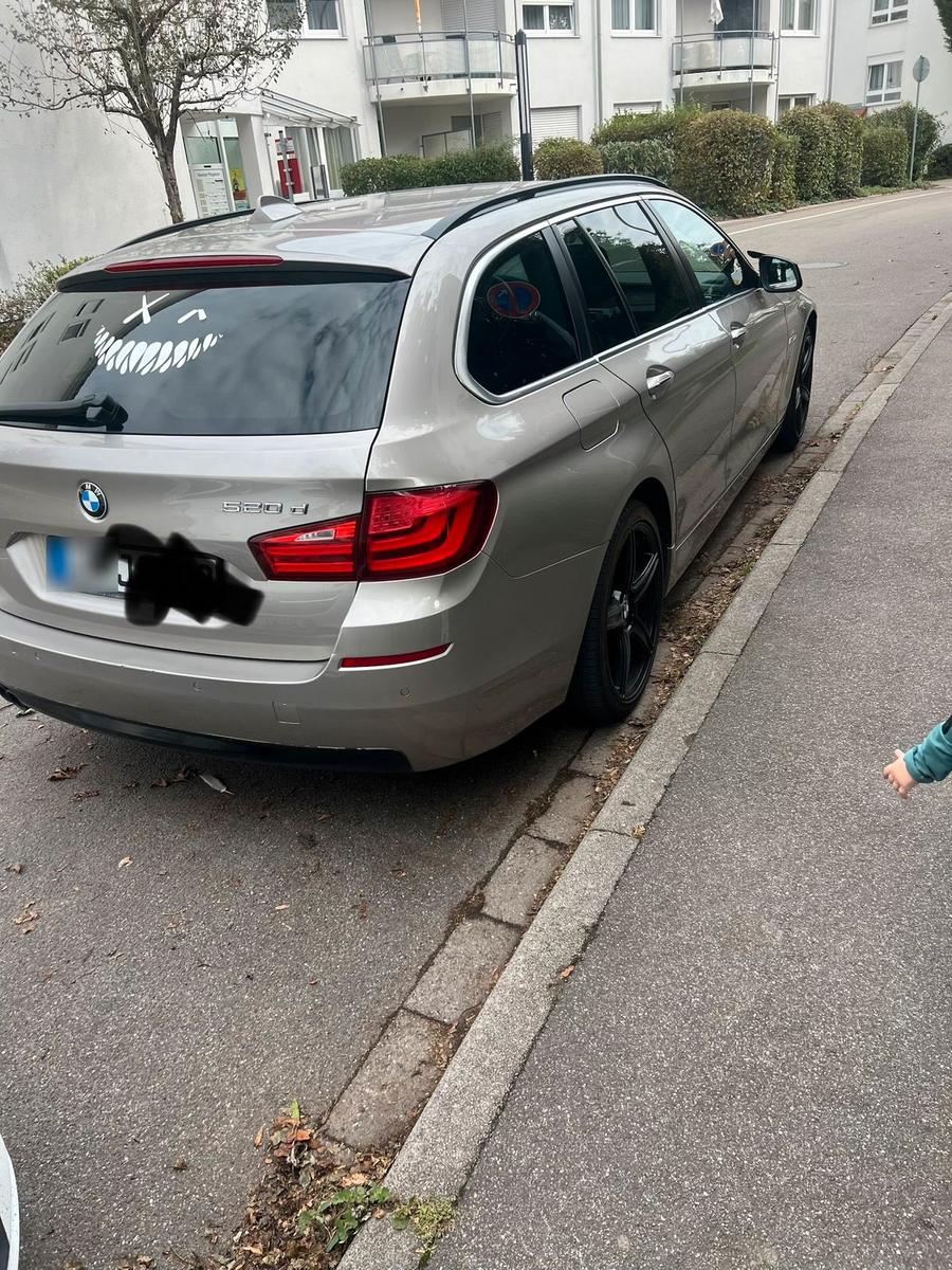 BMW 520 2011 — rear view