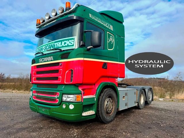 Scania R500 V8 Manuel Gearbox. hydr. system.