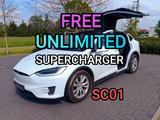Tesla Model X FREE SUPER CHARGER SC01