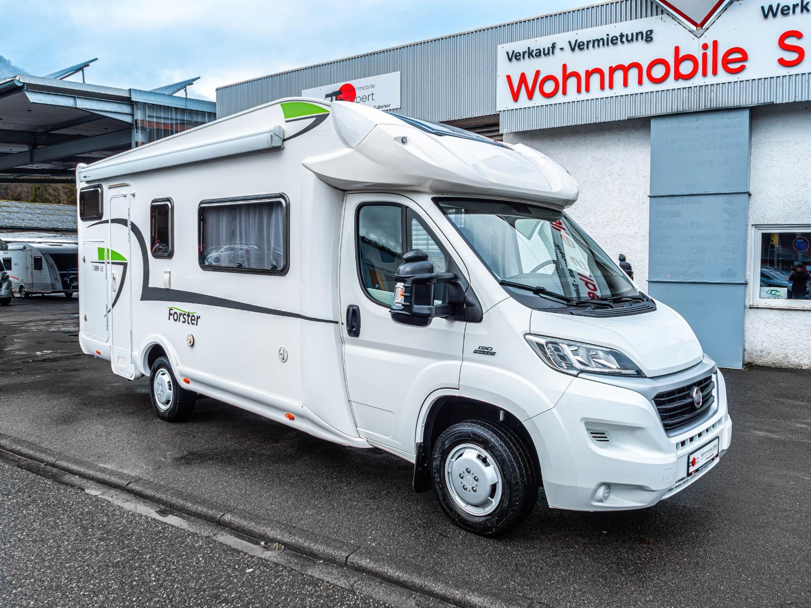 Forster T 699 VB - Luftfed., TV, AHK, Stockbett, Hubbett