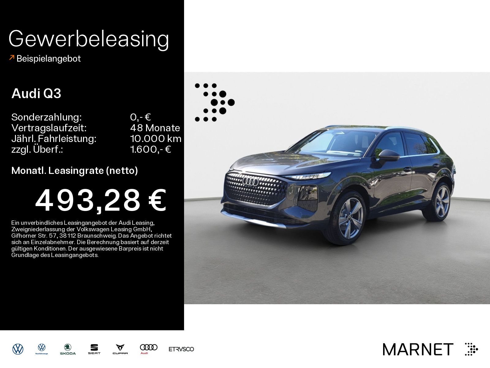 Audi Q3 SUV e-hybrid SLINE*LEDPLUS*MMI*AHK*TECHPLUS