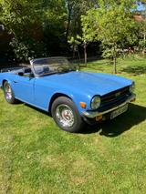 Triumph TR6 - blaue Triumph TR6