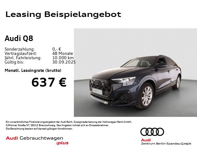 Audi Q8 55 TFSI qu. S line tiptronic *MATRIX*AHK*HuD*